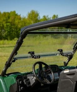 Alternative view of SuperATV Yamaha Viking Scratch Resistant Flip Windshield