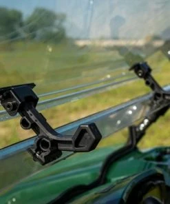 SuperATV Yamaha Viking Scratch Resistant Flip Windshield 11 SuperATV Yamaha Viking Scratch Resistant Flip Windshield -SuperATV Sales Shop yamaha viking flip windshield 3 1